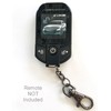 Alarm-Mate Black Leather Case/Cover for Compustar 2WT13R-SF Remote Control Transmitter