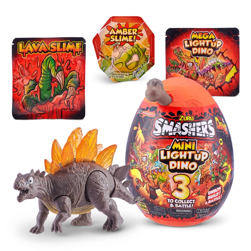 Smashers-Mix-Series 4 Combo Pack Lava Slime Surprise and Mini Light-Up