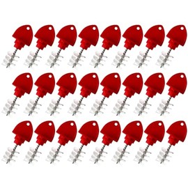 24 Pack Beer Faucet Tap Cleaning Plug Hygiene Brush For Draft Beer Faucet Cap，Beer Plugs Tap Brush （Red) (24)