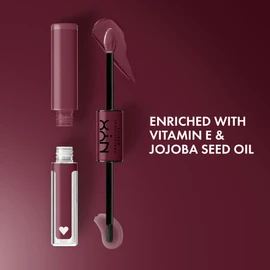 NYX Professional Makeup Lip Gloss, Highly Pigmented and Long-Lasting Formula, Non-Staining, Shine Loud 19 Never Basic