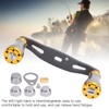85MM Fishing Reel Handle Grip Carbon Metal Baitcasting Reel Left