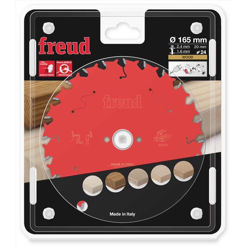 Freud AAA20200 Circular Saw Blade Diameter 165 2.4/1.6 AL20 Z24