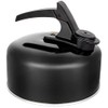 2 Litre Stainless Steel Black Whistling Stove Top Kettle |