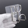ALINNA Adhesive Hooks, Heavy Duty Washbasin Hook Stainless Steel Robe