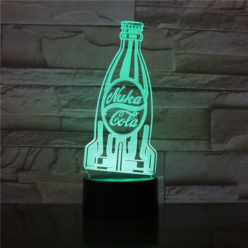 LED Video Lamp Nuka Cola Color Changing USB Night Light