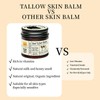 Grass Fed Beef Tallow Honey Balm - Nourishing Skin Tending