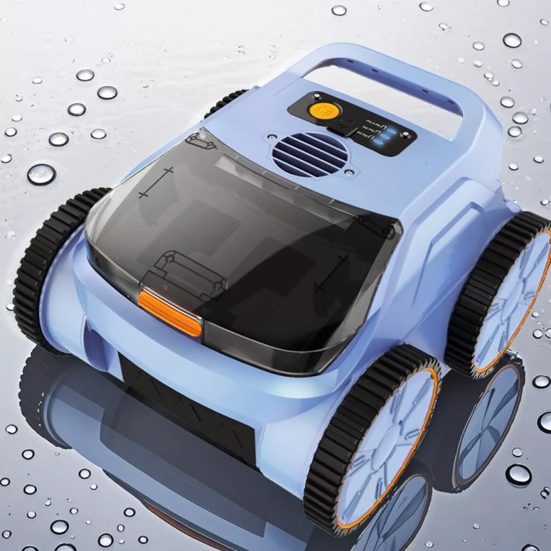 Seauto Cordless Pool Vacuum Roboric Automatic Pool Cleaner Wall and