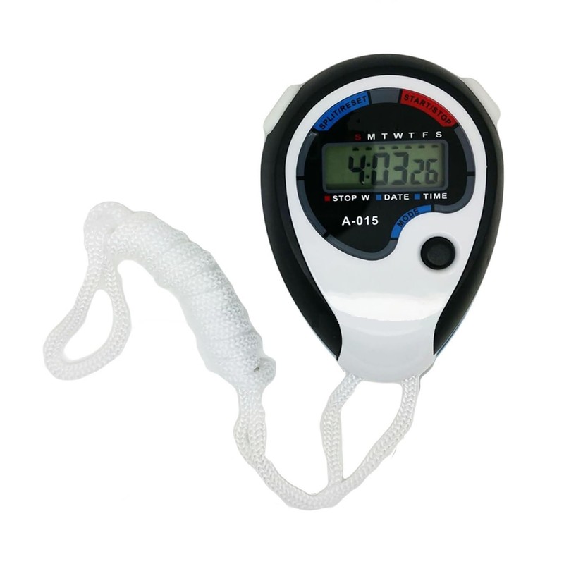 Digital Stopwatch, Multi-Function Electronic Sport Referee Handheld Stop Watch ABS
