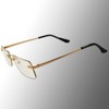 Eyewear CL-25902 Rimless, Borderless, Lightweight, Square, UV Protection, Color Lenses,
