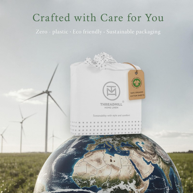 Threadmill Luxury Organic Cotton Sheets - Certified by GOTS -