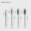 Luo ke 4 Pcs Aluminum Cutting Burr - 3/32 Inch