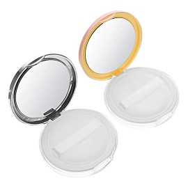 Base De Maquillaje En Polvo Suelta De Plástico Vacía, 2 Unid