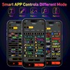 Programmable LED Sign with Bluetooth APP Control, “6.81x2.75” Inch Flexible
