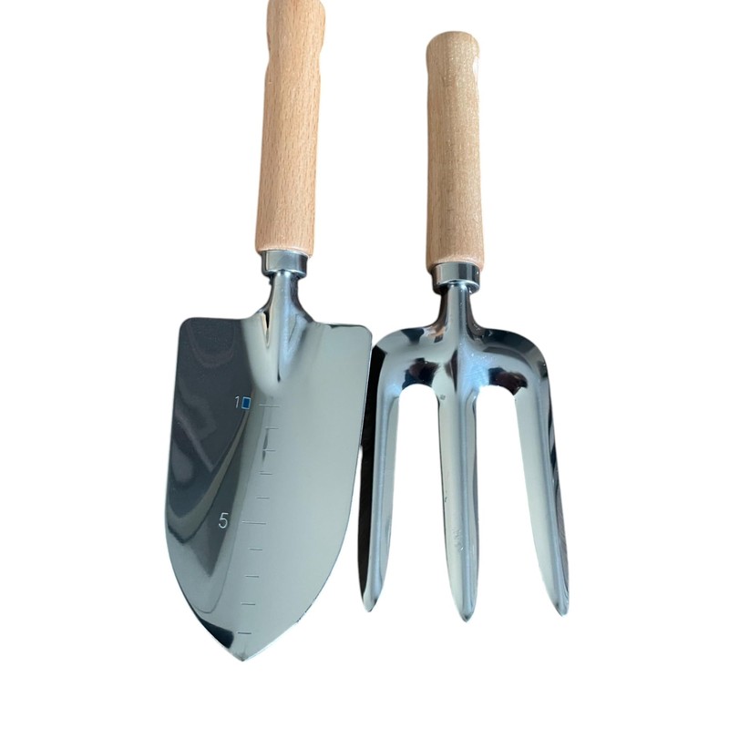Ashton and Finch Heavy Duty Weed Fork and Trowel Set