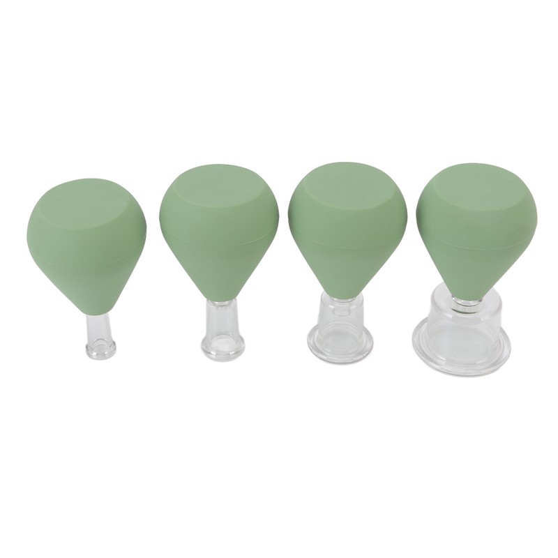4Pcs Facial Cupping Therapy Set Help Sleep Tighten Skin Reduce