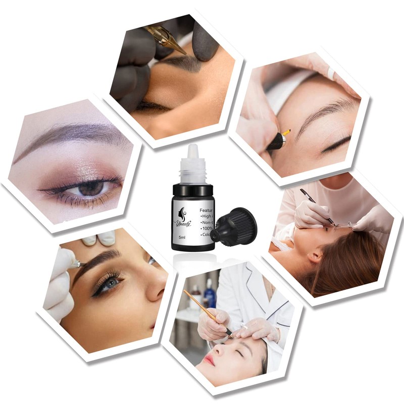 Tattoo Ink Permanent Eyebrow Make up Pigement for Eyebrows Eyeliner