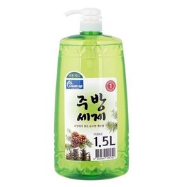 Large Capacity Lemon Scent Dish Soap 1.5L 2ea