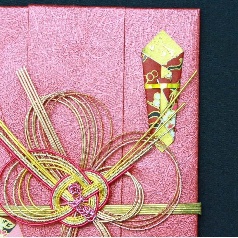 Maruay Ki-658R Ceremony Bag, Wedding Design, Japanese Style, Large Gold,