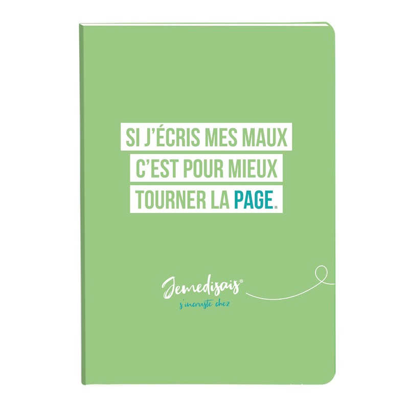 Clairefontaine Jemedisais 116015C Notebook DIN A5 14.8 x 21 cm,