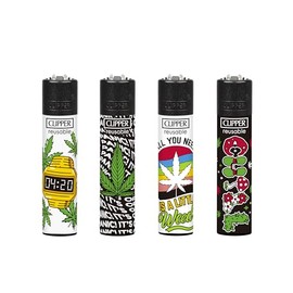 ksp partners ltd e-commerce 4 X CLIPPER LIGHTERS WEED TIME
