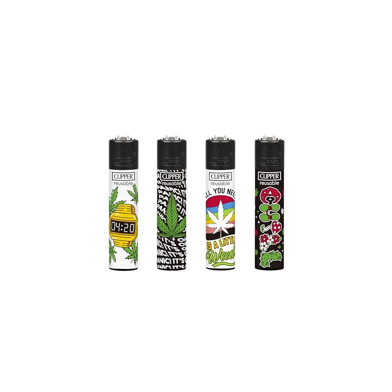 ksp partners ltd e-commerce 4 X CLIPPER LIGHTERS WEED TIME