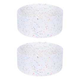 uxcell 2pcs Protective Silicone Boot Fit for All Water Bottles Bottom Diameter of 3.38-3.62", Non-Slip Protector Sleeve Cover Boot, Multicolor