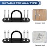 PCKOBEVER Battle Rope Anchor,Wall and Floor Anchor/Mount/Bracket Suspension Straps,Wall Anchor