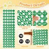 Number Stickers, 15 Sheets Consecutive Number Stickers 1 to 50