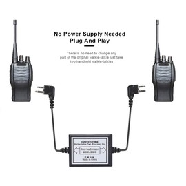 K-head Repeater Box, RPT-2K Relay Walkie Talkie K-head Two Way Radio Repeater Box for Baofeng UV-5R DM-5R GT-3TP Radio
