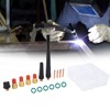 21Pcs TIG Welding Torch Kit Collets Glass Cups Back Caps