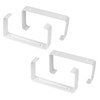 Vent Systems 4 Pack 110 x 55mm Plastic Wall Mount