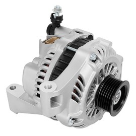SCITOO Alternator Fit for Mazda 3 2004-2009 L4 2.0L 2.3L, 5 2006-2007 L4 2.3L, Naturally Aspirated - 12V 90Amp CW 6-Groove Pulley, Replace OE 11008 LF1F18300 LF1F18300R00 A003TG1391 A3TG4791