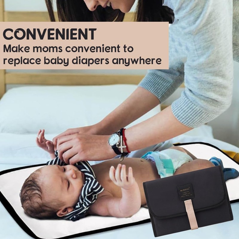 HABNI Portable Changing Mat on the go, Baby Changing Mat