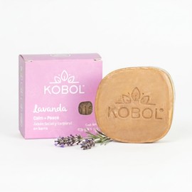 KOBOL  Jabon Lavanda Dermolimpiador Vegano Natural Facial, Cuerpo y Manos  Espuma intensa                                                             