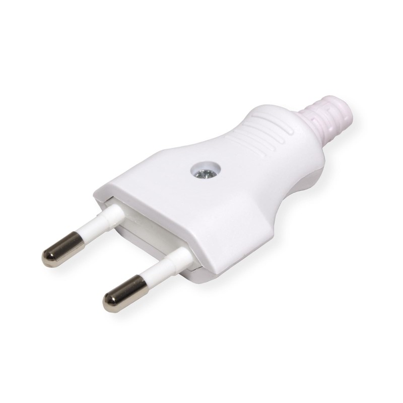 Bachmann, 900003, white, 1 piece Euro plug