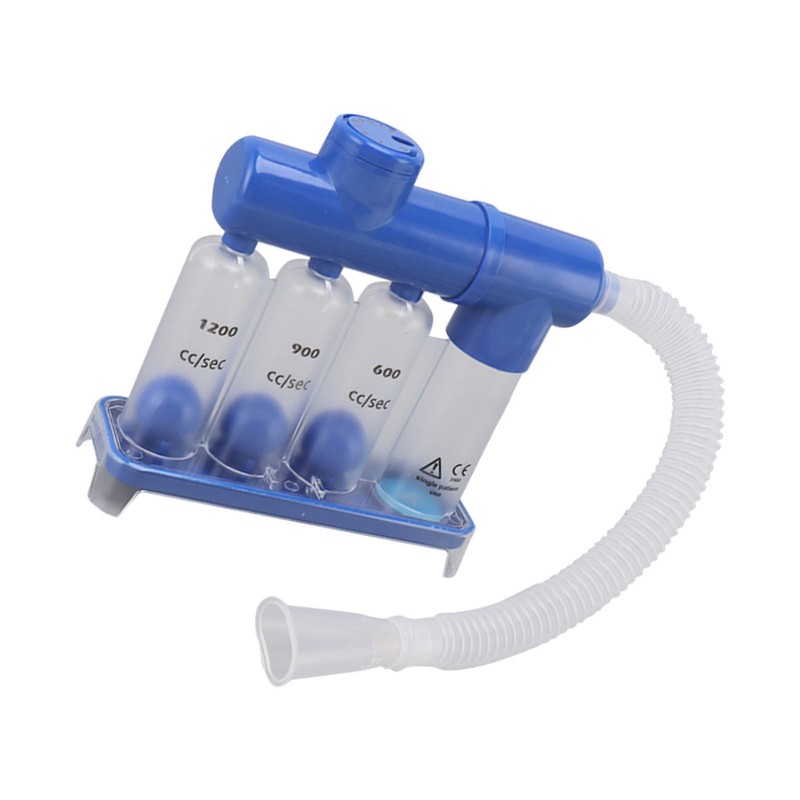 Respiratory Trainer Deep Breathing Lung Exerciser 3 Ball Inhaling Breath
