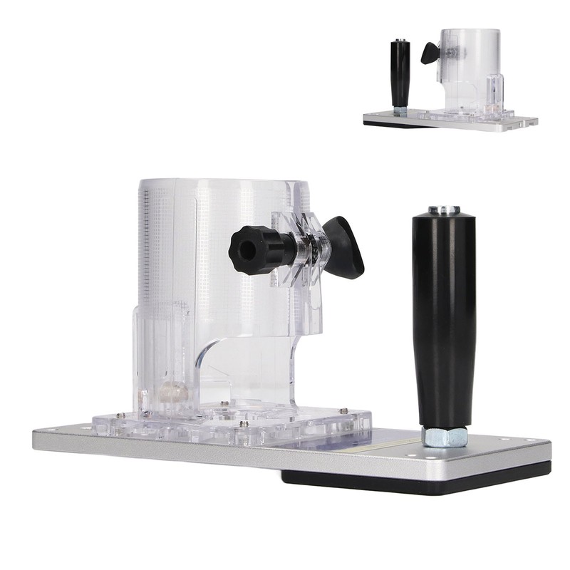 Woodworking Trimmer Router Base Plastic Transparent Standard Professional Woodworking Trimmer