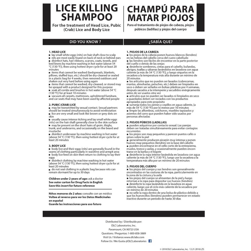 Quita Piojos® Lice Killing Shampoo 2 FL OZ, For Ages