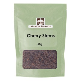 Dried Cherry Stems (Stalks) Loose Tea 50g by Manor Springs