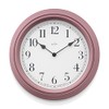 Acctim Devonshire Traditional 28cm Wall Clock (Dusty Rose)
