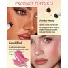 Freckle Blush Pen, 2 in 1 Eyeshadow, Red Classic &