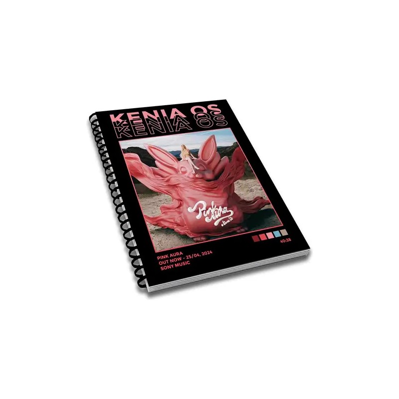 Libreta Kenia Os Album Music Cuaderno Profesional Pasta Dura