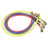 JB Industries Manifold Hose Set, 60", Red/Yellow/Blue