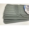 Custom Accessories 79921 4-Piece Value All-Season Rubber Floor Mats, Gray