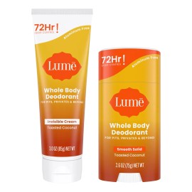 Desodorante Lume, Crema Invisible Para Todo El Cuerpo, Tubo
