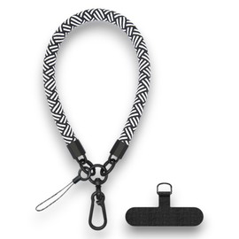 RATASK Wrist Strap Lanyard, Rope Lanyard Wrist Strap for Mobile Phones, Cameras, Keyring, Keychain,Mobile Accessory Pendant (Zebra)