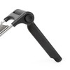 CUISIPRO Surface Glide Technology Stainless Steel Folding Handle Grater, Coarse