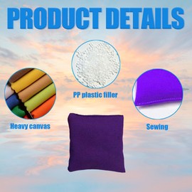 YITULOU Bean Bags Kids Throwing, 20 Pack 7cm*7cm Small Bean Bags for Throwing, Assort at 5 Colours for Children's Outdoor School Activity Games