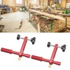 2PCS Bench Dogs Clamp 19mm Red Color Adjustable MFT Table