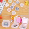 GBSTORE 10 Pcs Mini Clear Plastic Box 1.8 mm Thicken